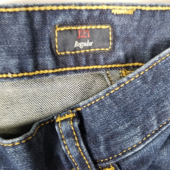 ARMANI- Button Fly J21 Regular Dark Wash Jeans Mens Size 36 - Picture 10 of 15